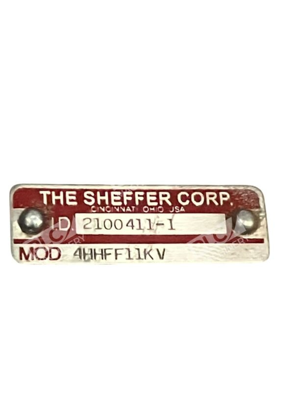 Sheffer Corp 4HHFF11KV 4" Bore 11" Stroke Hydraulic Cylinder 2100411-1 - Image 6