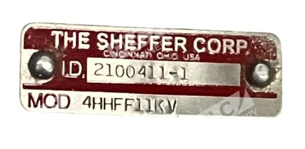 Sheffer Corp 4HHFF11KV 4" Bore 11" Stroke Hydraulic Cylinder 2100411-1 - Image 7