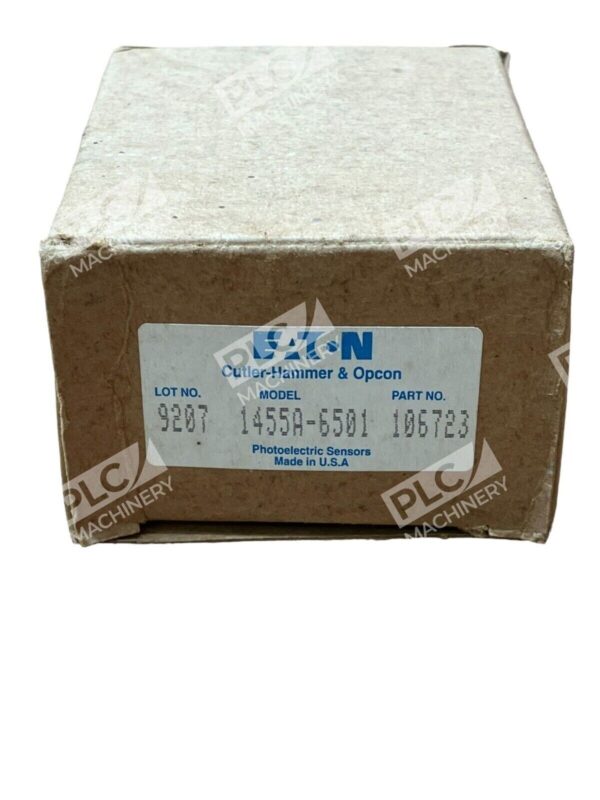 Opcon 1455A-6501 Photoelectric Sensor 106723 Eaton Cutler Hammer