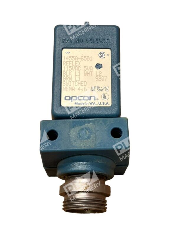Opcon 1455A-6501 Photoelectric Sensor 106723 Eaton Cutler Hammer - Image 3