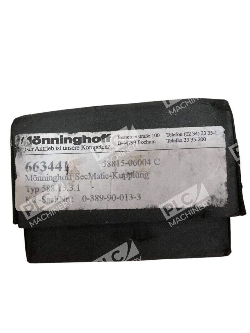 Monninghoff 663441 588.15.3.1 Clutch Tooth Coupling 58815-06004 C