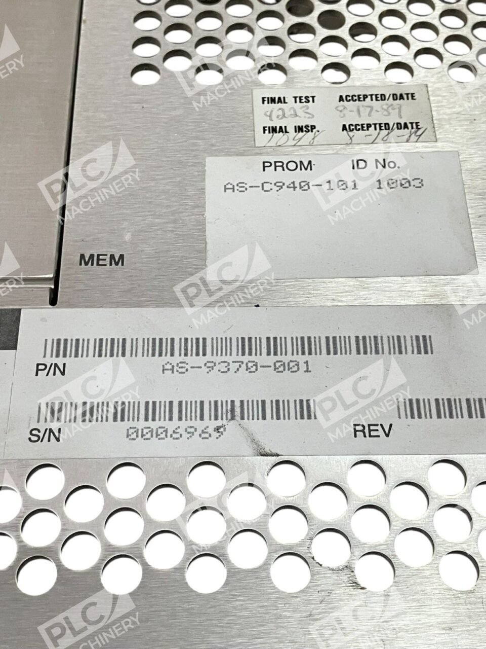 Modicon AEG PC-0984-680 0.6/0.3A 50/60Hz Programmable Controller AS-9370-001 - Image 3