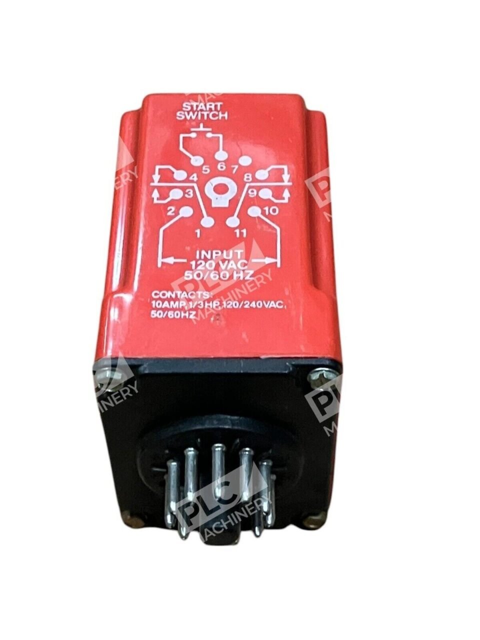 Ametek NCC 1.2-120s 10A Solid State Timer Relay T2K-120-461