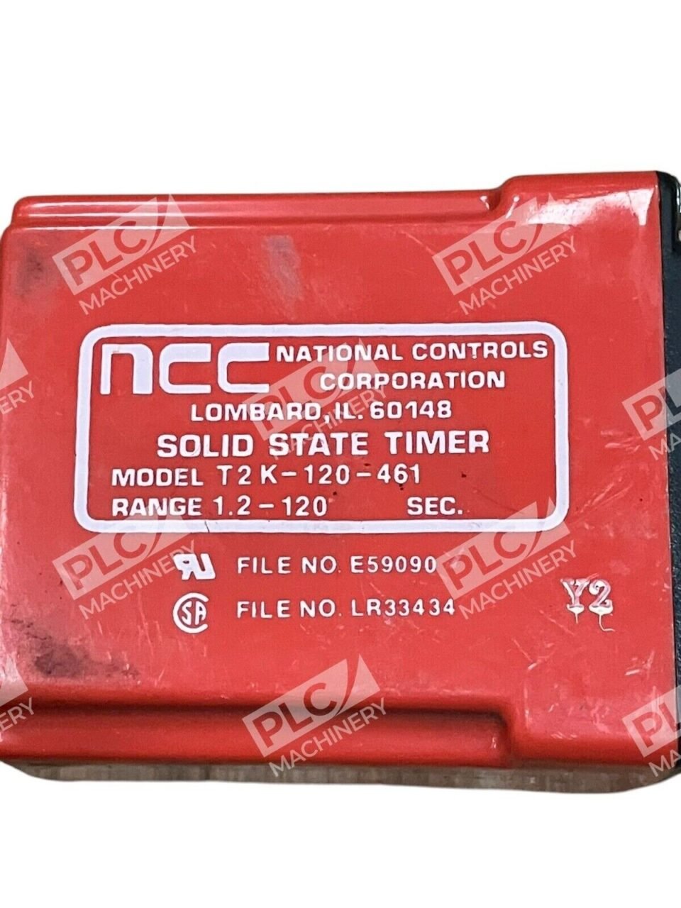 Ametek NCC 1.2-120s 10A Solid State Timer Relay T2K-120-461 - Image 2