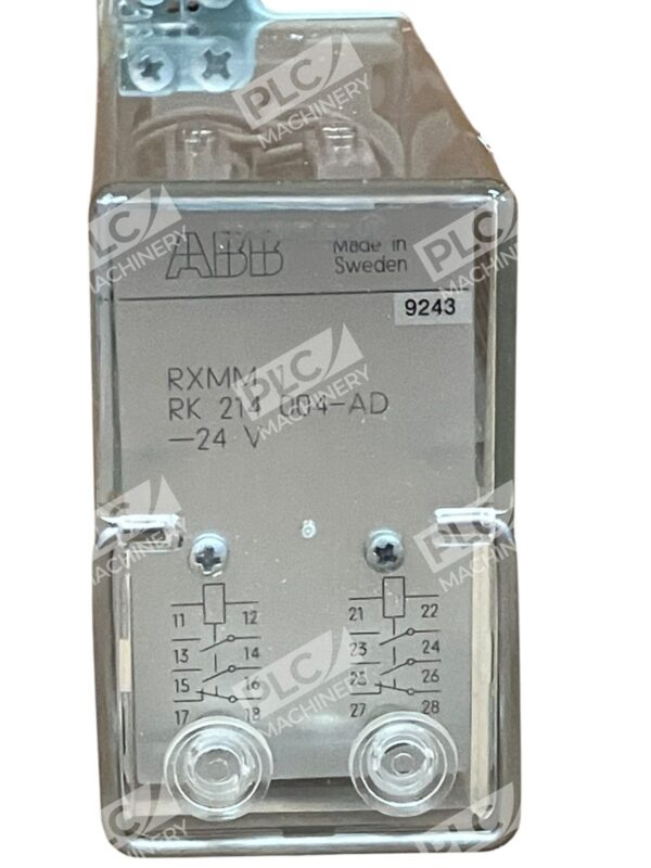 ABB -24V RXMM 1 RK 214 004-AD Auxiliary Relay RXMM1 RK214004-AD - Image 2