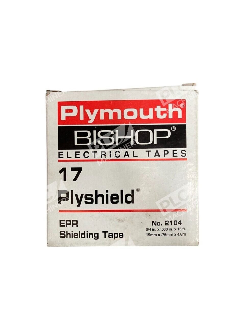 Plymouth Bishop Electrical Tapes 17 Plyshield EPR Shielding Tape 2104