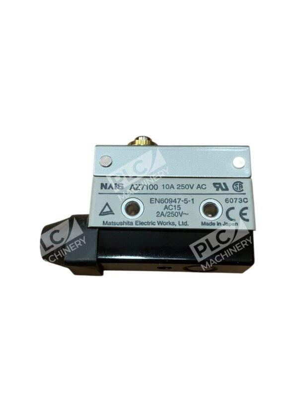 Matsushita Electric Works 10A 250VAC NAiS 6073C Plunger Limit Switch AZ7100