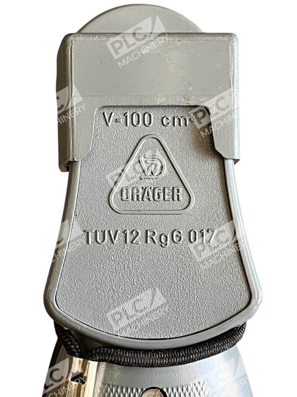 Drager 67 26124 Handheld Grey Rubber Gas Detection Tube Pump TUV12RgG017 - Image 2