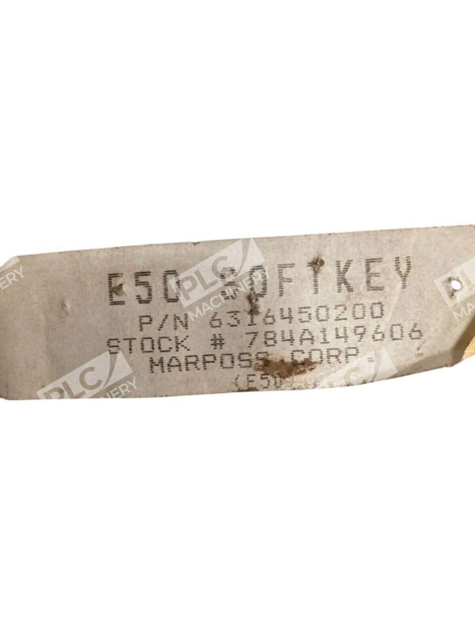 Marposs E50 Softkey 784A149606 Board Relay 6316450200 - Image 2