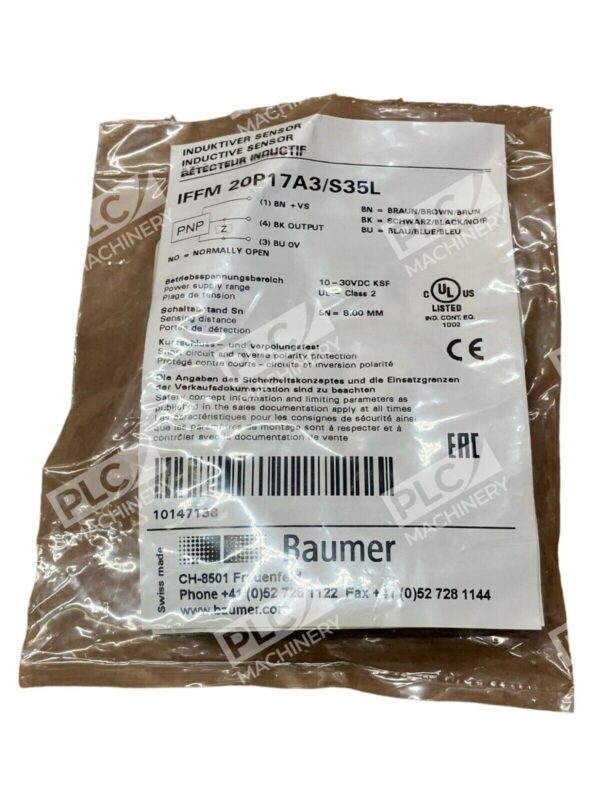 Baumer IFFM 20P17A3/S35L Inductive Sensor