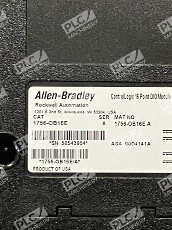Allen Bradley ControlLogix 16 Point D/O Module 1756-OB16E /A - Image 2