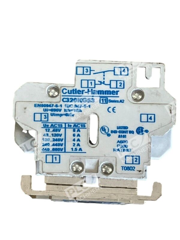 Cutler Hammer 45A Nema Size 2 AN16GN0 w/ C320KGS3 /A2 - Image 3