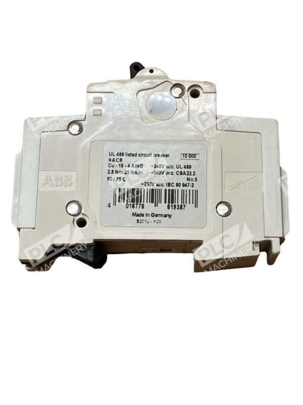 ABB S201UK20A 1 Pole Circuit Breaker - Image 3