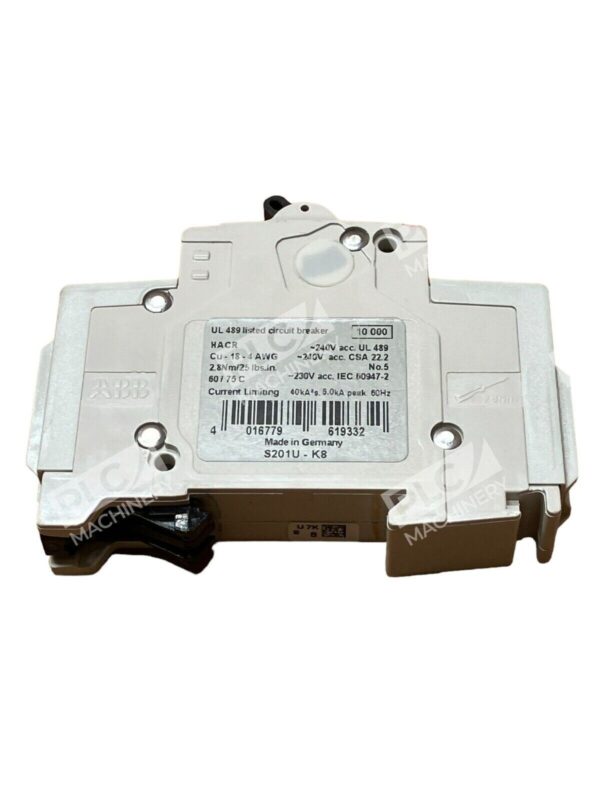 ABB S201UK8A 1 Pole Circuit Breaker - Image 3