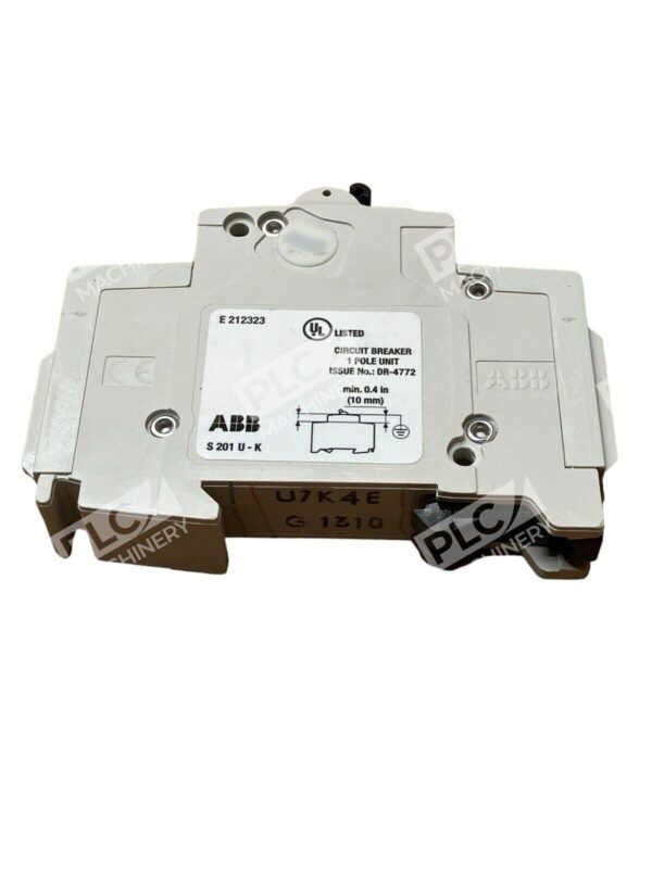 ABB S201UK4A 1 Pole Circuit Breaker - Image 2