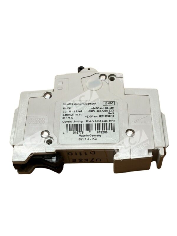 ABB S201UK3A 1 Pole Circuit Breaker - Image 3