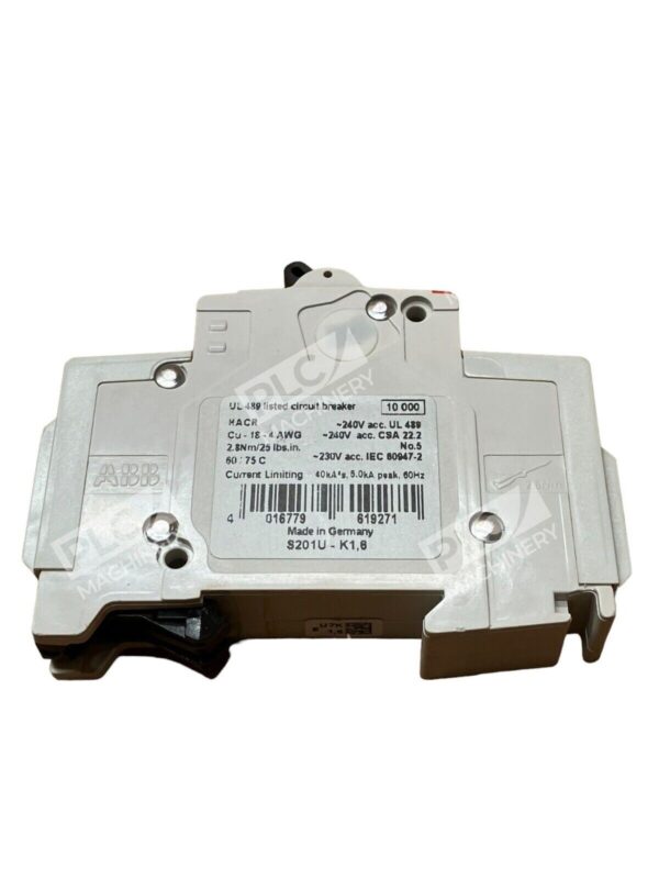 ABB S201UK1,6A 1 Pole Circuit Breaker - Image 3