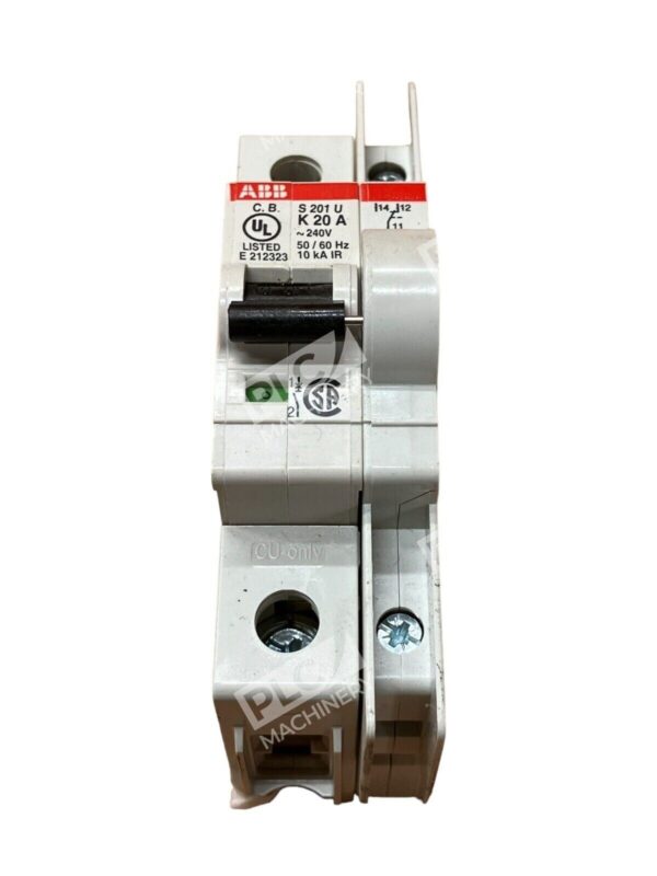 ABB S201UK20A 1 Pole Circuit Breaker w/ H6RU