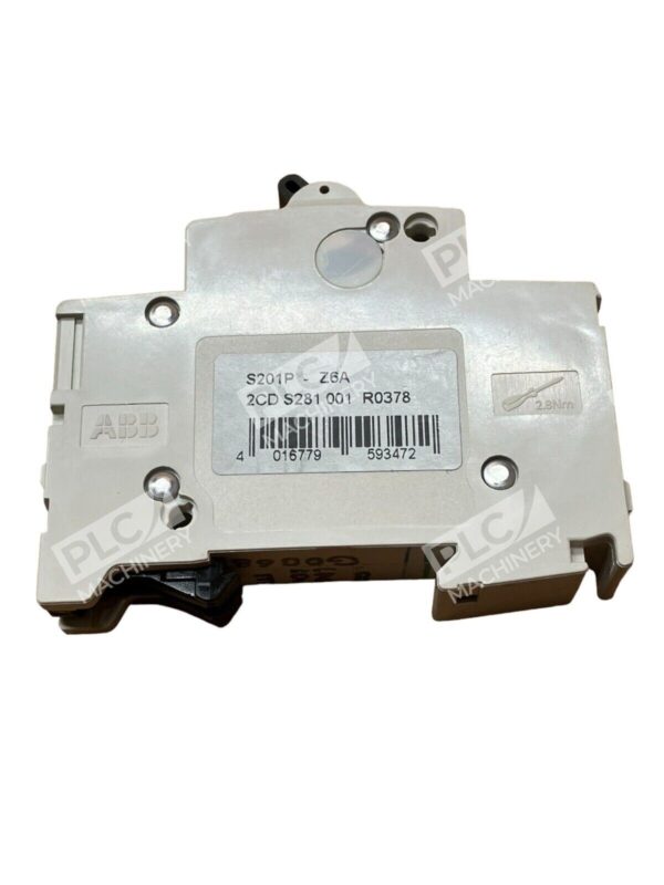 ABB S201PZ6A 1 Pole Circuit Breaker - Image 3
