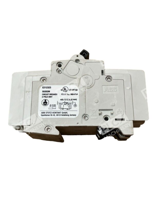 ABB SU202MK6A 2 Pole Circuit Breaker - Image 2