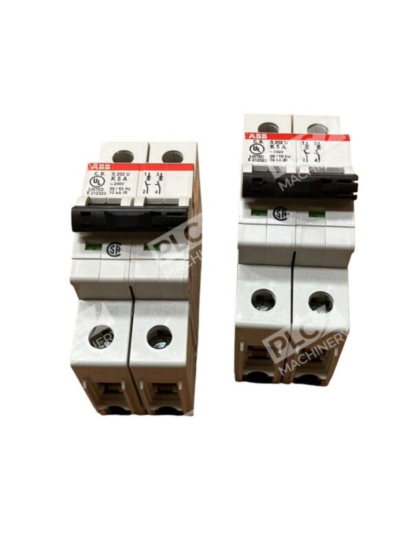 ABB S202UK5A 2 Pole Circuit Breaker (lot of 2)
