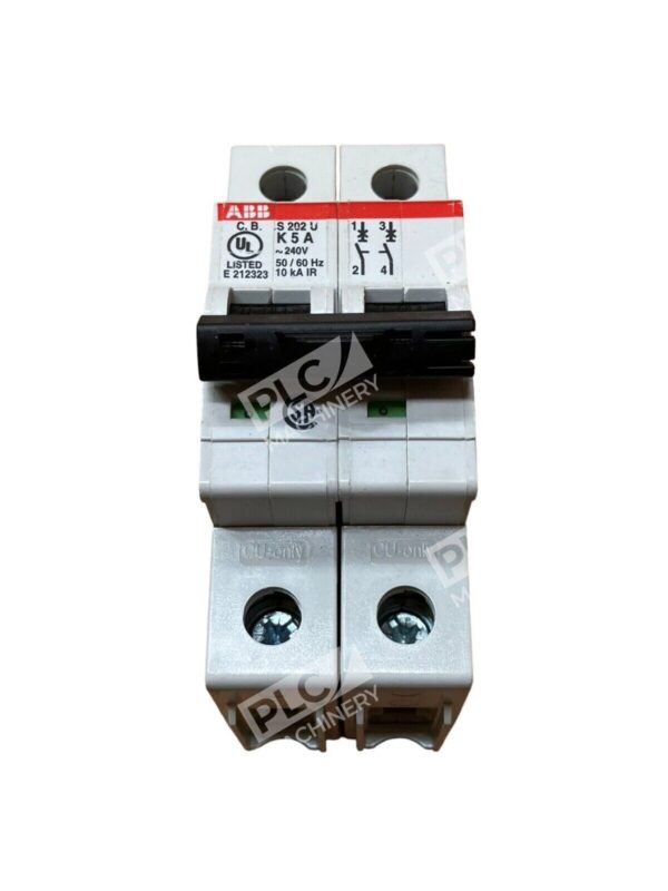 ABB S202UK5A 2 Pole Circuit Breaker (lot of 2) - Image 2