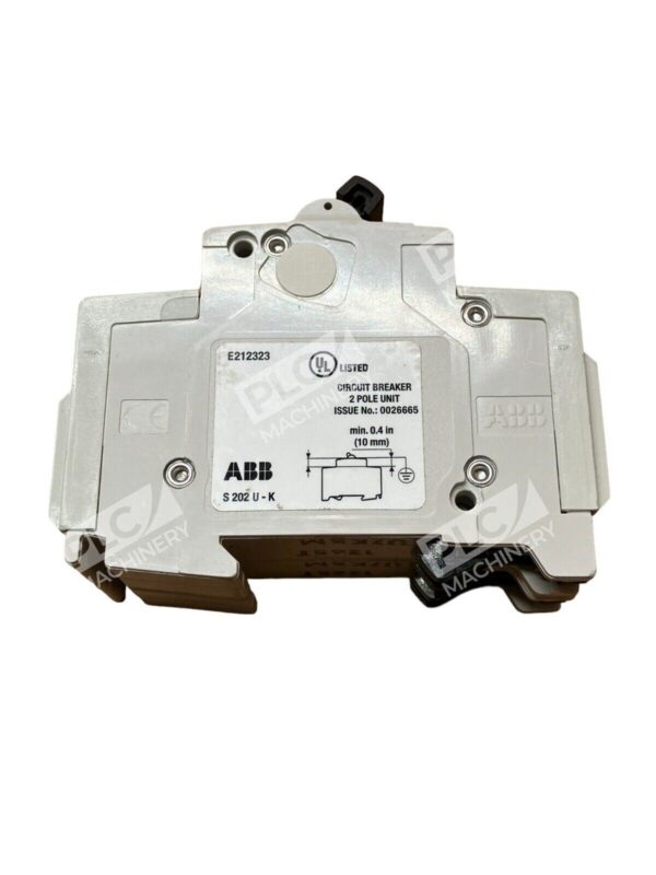 ABB S202UK5A 2 Pole Circuit Breaker (lot of 2) - Image 3