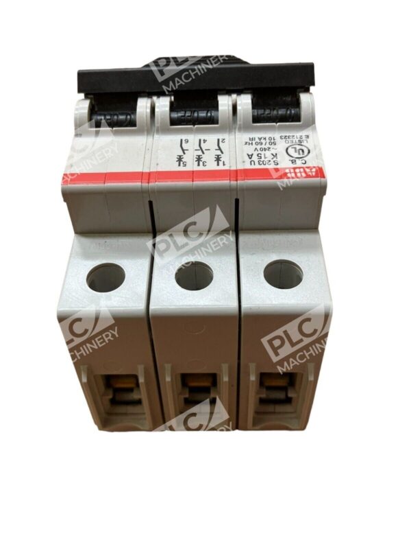 ABB S203UK15A 3 Pole Circuit Breaker (lot of 3) - Image 5