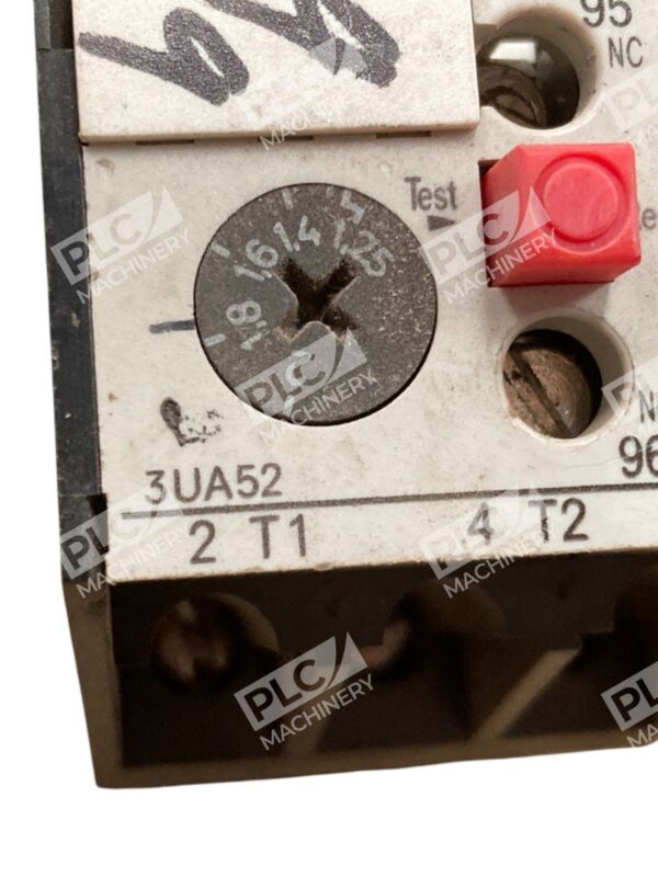 Siemens 1.25-2A Overload Relay 3UA52 00-1B - Image 3