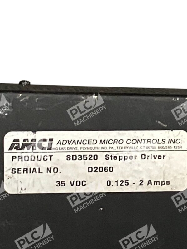 Advanced Micro Controls AMCI 35VDC 0.125-2A Stepper Driver SD3520 - Image 2