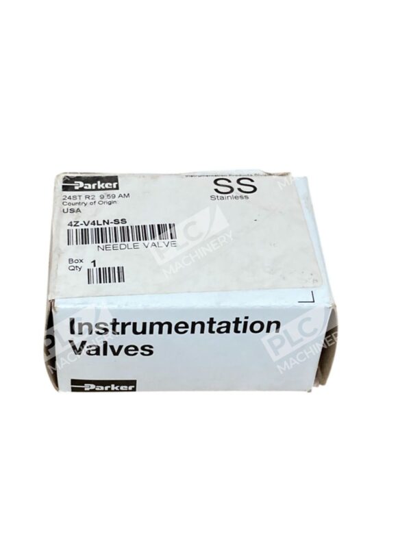 Parker Needle Valve 4Z-V4LN-SS - Image 2