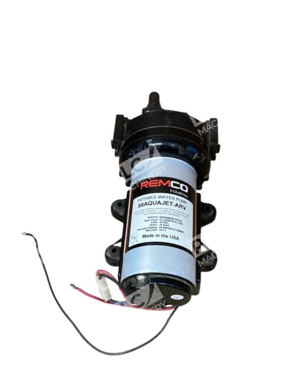 Remco Industries 5.3GPM 12VDC 10MAX 75-85PSI Potable Water Pump 55AQUAJET-ARV - Image 6