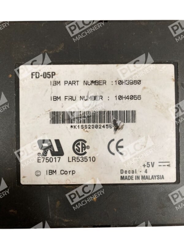 IBM Corp FD-05P 10H4056 External Floppy Disc Drive 10H3980 - Image 2