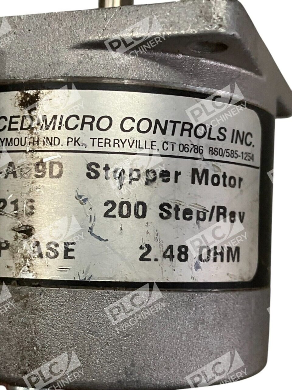 AMCI 3.5VDC 1.4A/Phase 200Step/Rev 2.48Ohm Stepper Motor SM23-A69D - Image 4