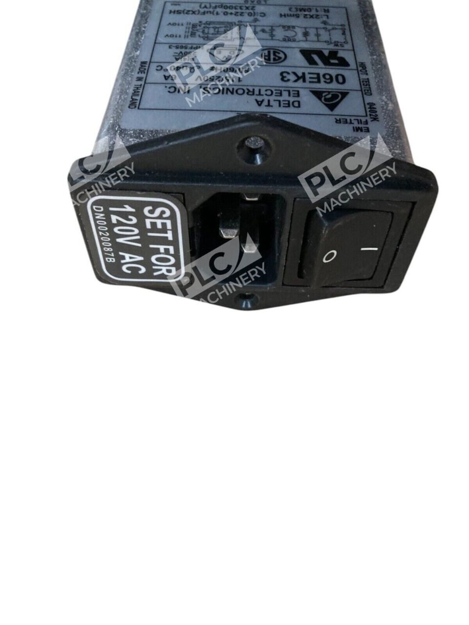 Delta Electronics 115/250V 6A EMI Filter 06EK3 - Image 2