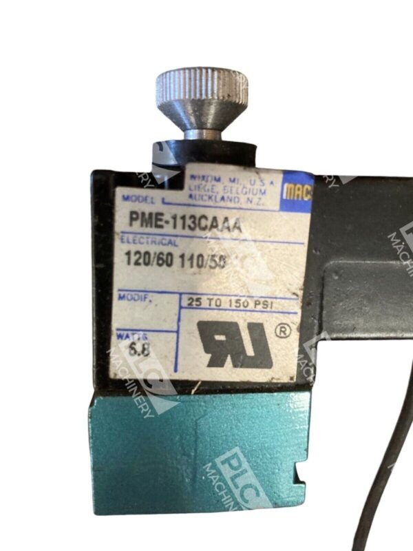 MAC 120/60 110/50 Valve PME-113CAAA