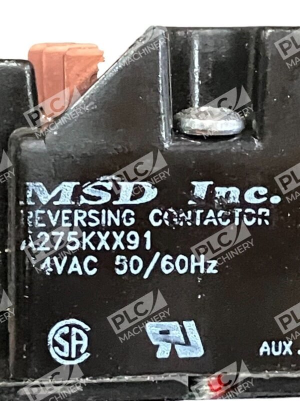 MSD Inc Reversing Contactor 5A 1/4HP 240VAC A275KXX91 - Image 3