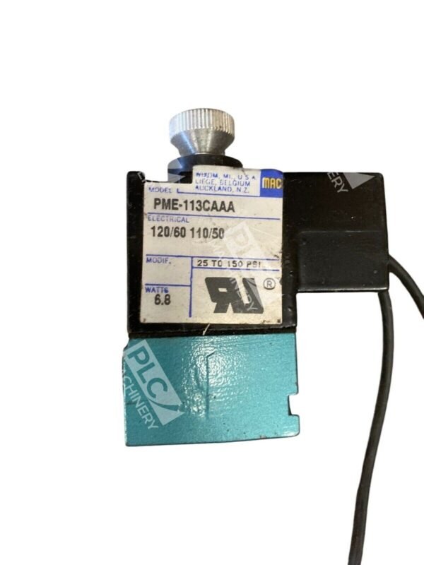 MAC 120/60 110/50 Valve PME-113CAAA - Image 3