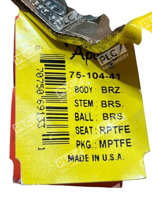 Apollo Valves 75-104-41 Bronze Ball Valve - Image 6