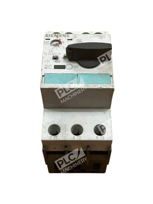 Siemens G/030912 E04 Sirius Motor Controller Circuit Breaker Relay 3RV1021-1DA15