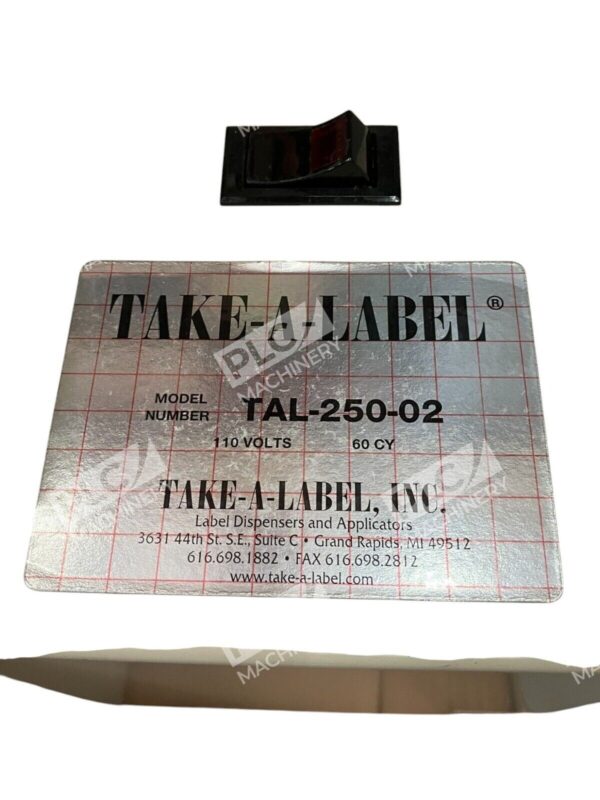 Take-A-Label Electric Label Dispenser TAL-250-02 - Image 2