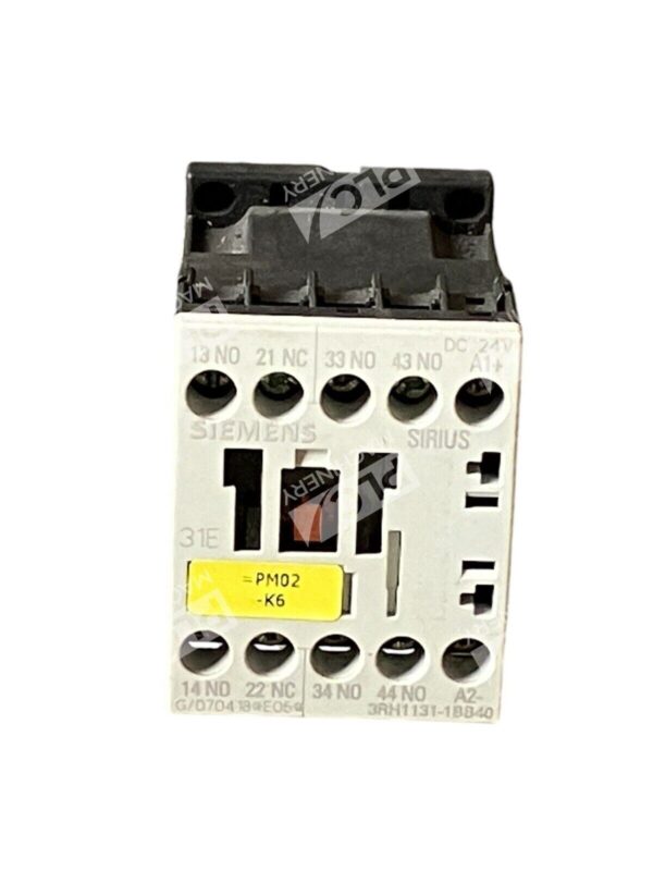 Siemens 10A 600VAC Contactor 3RH1131-1BB40