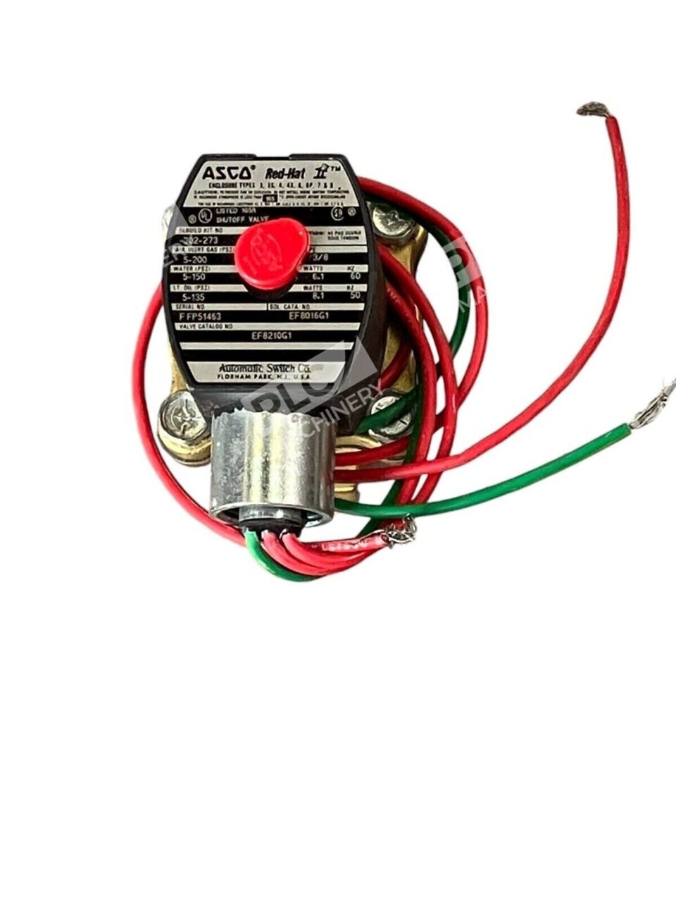 ASCO Red-Hat II Shutoff Valve EF8210G1