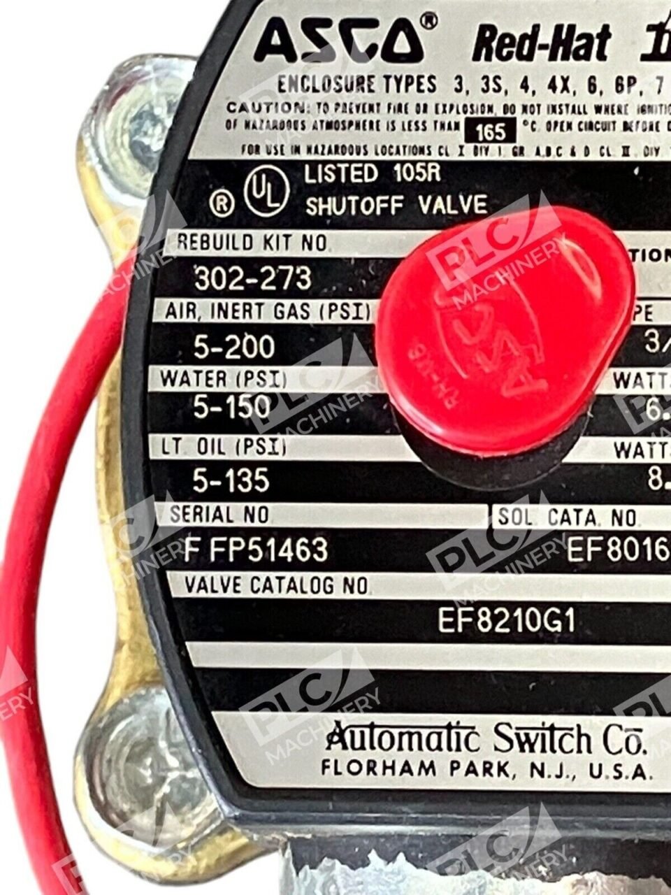 ASCO Red-Hat II Shutoff Valve EF8210G1 - Image 2