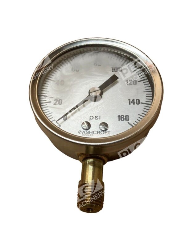 Ashcroft 25-1009-AW-02L-160# Industrial Duralife Gauge 2-1/2" - Image 2