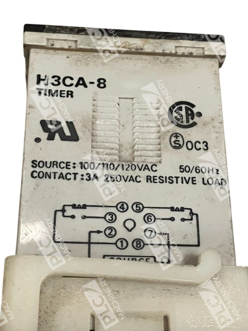 Omron 3A 250VAC Digital Relay Timer H3CA-8 - Image 2