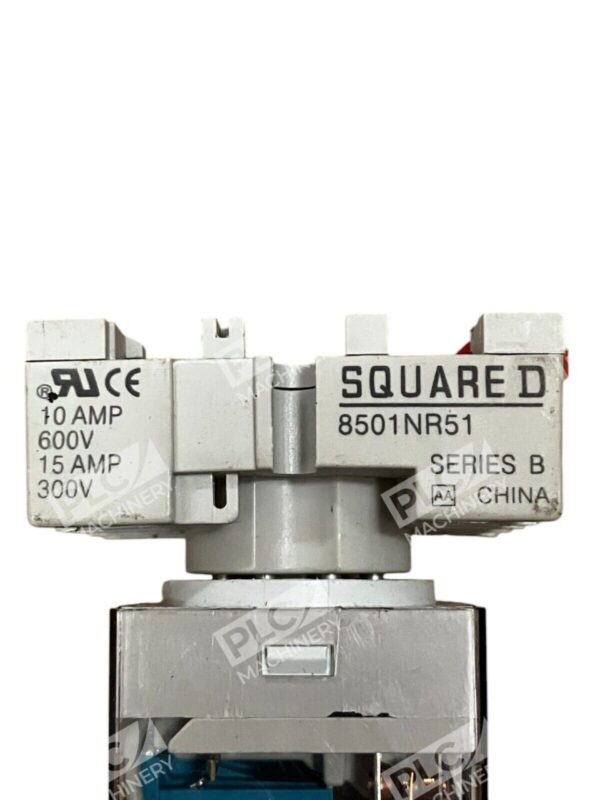 Allen Bradley 24VDC 10A Relay 700-HA32Z24 /D With Square D Base 8501NR51 /B - Image 3