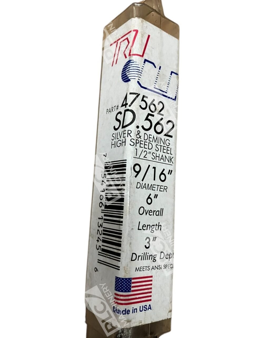 Tru Cut 47562 9/16" Silver & Deming New-Twist SD.562 - Image 3