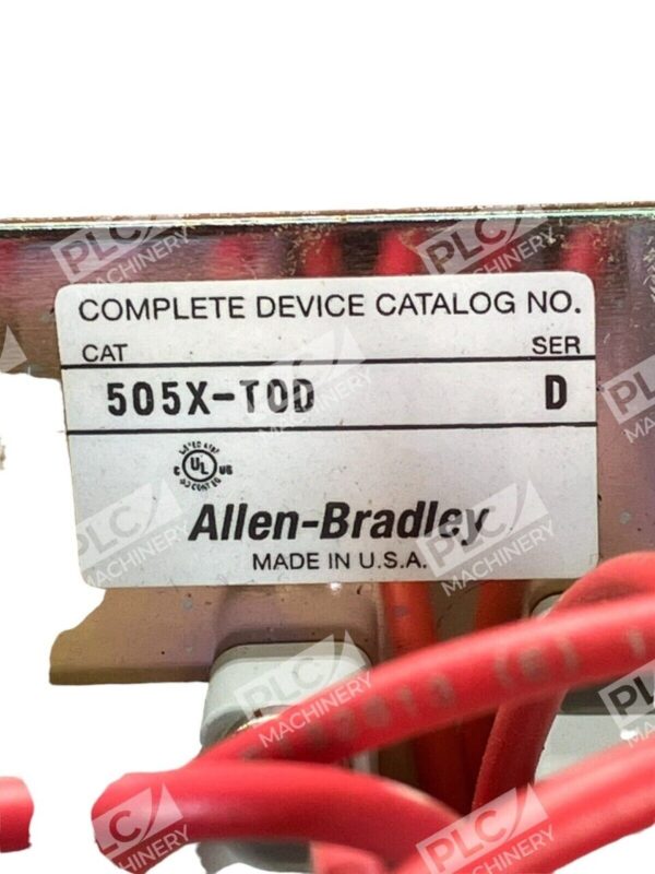 Allen Bradley 505X-TOD /D w/ 2x 500-NX101* /D - Image 2