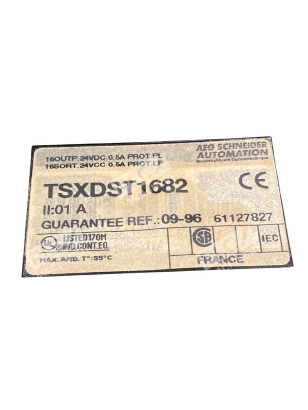 AEG Schneider Automation TSXDST1682 8‑Point Solid‑State Output Module for PLCs